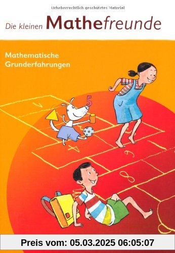 Mathefreunde - Nord/Süd: Vorübungen - Die kleinen Mathefreunde: Mathematische Grunderfahrungen. Arbeitsheft mit Kartonbe