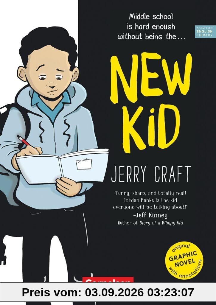 Cornelsen English Library - Für den Englischunterricht in der Sekundarstufe I - Fiction - Ab 7. Schuljahr / A2-B1: New Kid - Graphic Novel - ... Library, Fiction, Ab 7. Schuljahr / A2-B1)