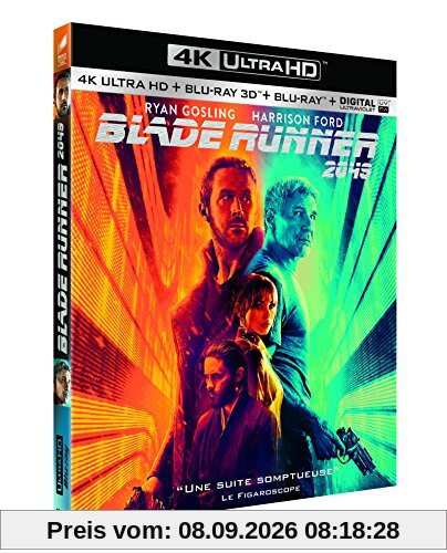Blade Runner 2049 [4K Ultra HD + Blu-ray 3D + Blu-ray + Digital UltraViolet]