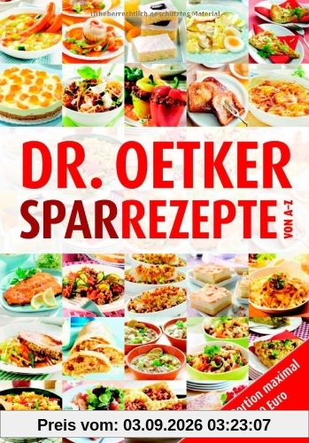 Dr. Oetker: Sparrezepte von A-Z