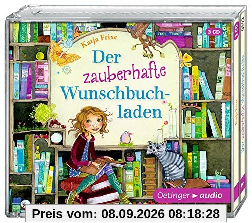 Der zauberhafte Wunschbuchladen (3 CD): Band 1, ungekürzte Lesung, ca. 175 min.