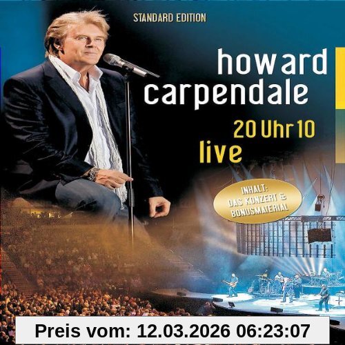 Howard Carpendale 20 Uhr 10 - Live (Deluxe Edt.) [Deluxe Edition] [4 DVDs]