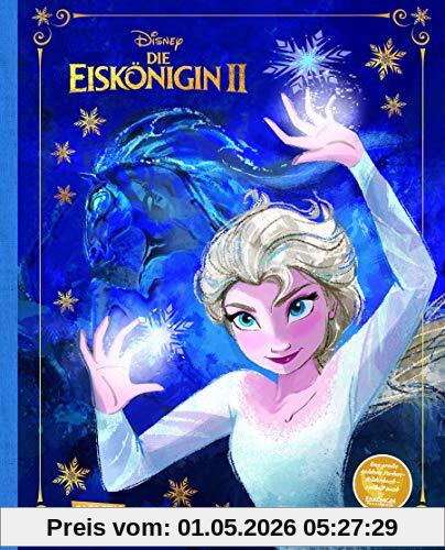 Disney Eiskönigin 2 - Das große goldene Vorlese-Bilderbuch: Das Buch zum Film mit Goldglanz, Leinenrücken und goldenem Lesebändchen