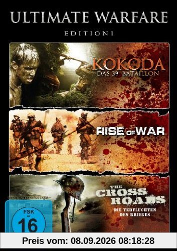 Ultimate Warfare - Edition 1 (Kokoda - Das 39. Bataillon / Rise Of War / The Cross Roads - Die Verfluchten des Krieges) [Collector's Edition]