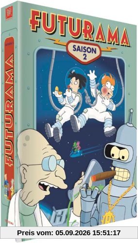 Futurama, saison 2 - Coffret 4 DVD [FR Import]