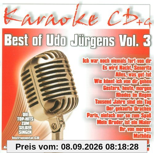 Best of Udo Jürgens Vol.3 - Karaoke