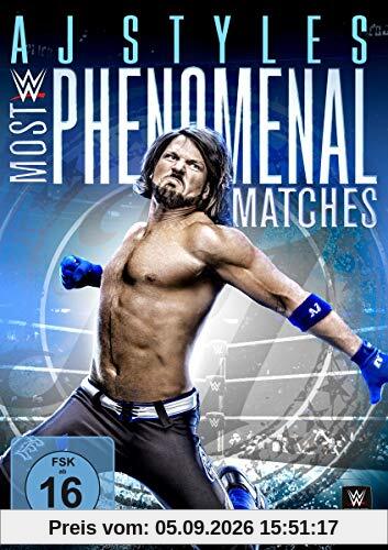 AJ Styles-Most Phenomenal Matches [3 DVDs]