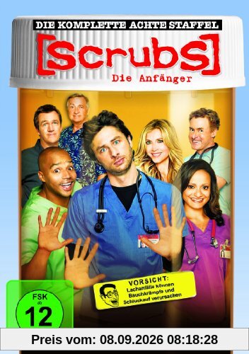 Scrubs: Die Anfänger - Die komplette achte Staffel [3 DVDs]