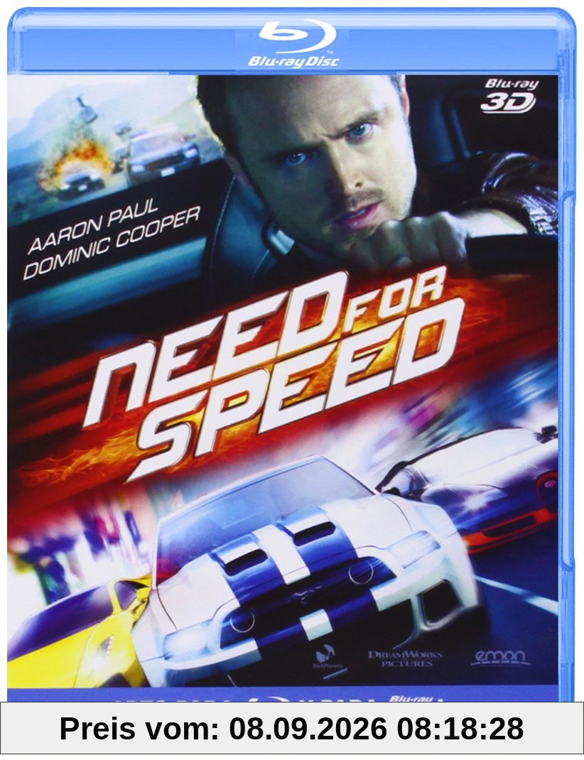 Need For Speed (2014) (Blu-Ray) (Import) Aaron Paul; Dominic Cooper; Imogen