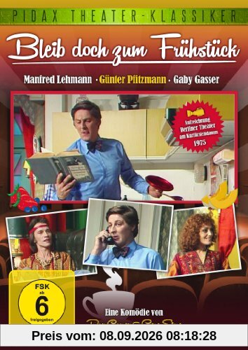 Bleib doch zum Frühstück (Pidax Theater-Klassiker)