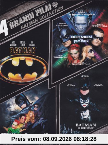 4 grandi film - Batman collection [4 DVDs] [IT Import]