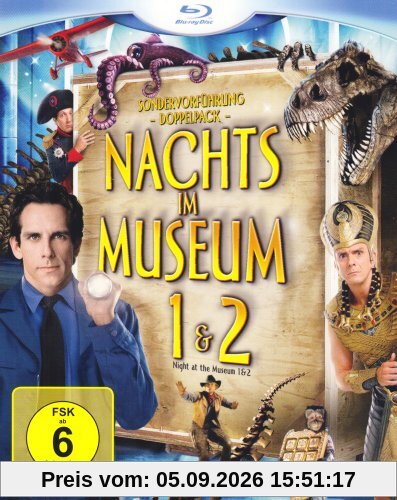 Nachts im Museum 1+2 [Blu-ray]