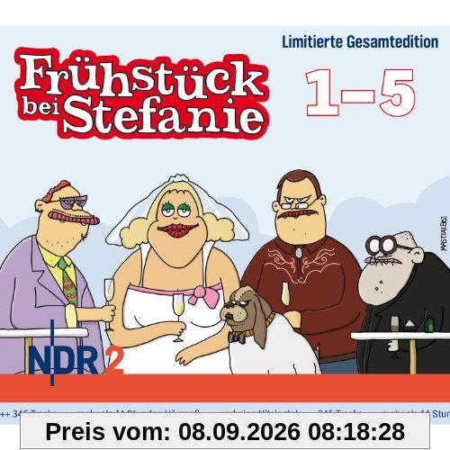 NDR 2 - Frühstück bei Stefanie Box 1, 2, 3, 4 und 5 (Die Gesamtedition)