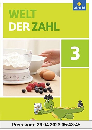 Welt der Zahl - Ausgabe 2015 für Berlin, Brandenburg, Mecklenburg-Vorpommern, Sachsen-Anhalt und Thüringen: Schülerband 3