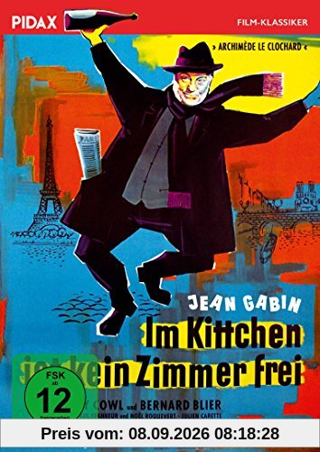 Im Kittchen ist kein Zimmer frei (Archimède, le Clochard) / Preisgekrönter Film mit Jean Gabin (Pidax Film-Klassiker)