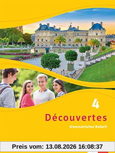 Découvertes 4. Ausgabe Bayern: Grammatisches Beiheft 4. Lernjahr (Découvertes. Ausgabe für Bayern ab 2017)