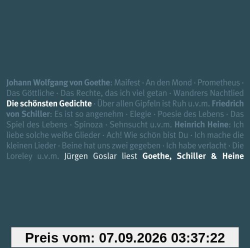 Die Schönsten Gedichte-Goethe,Schiller,Heine