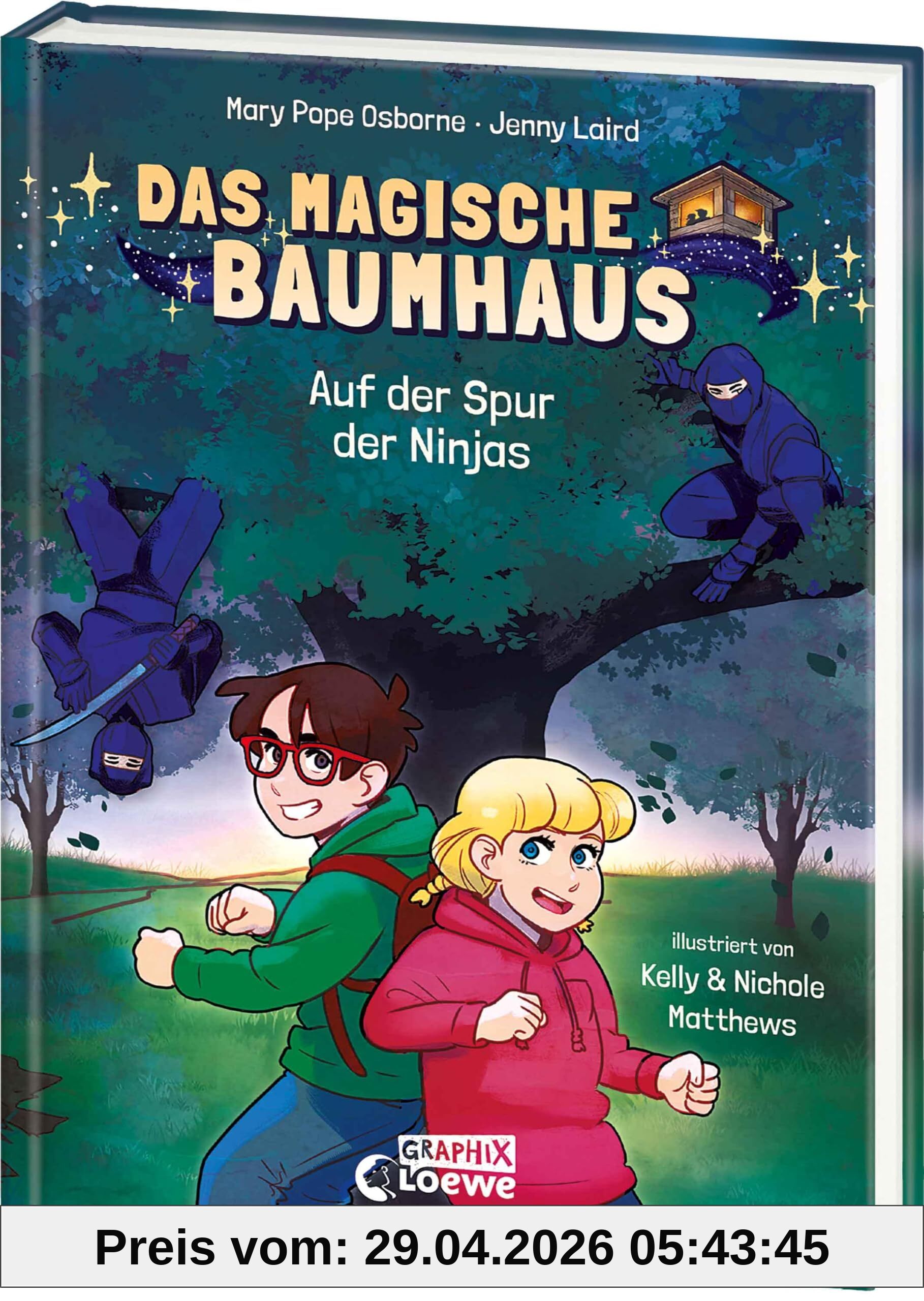 Das magische Baumhaus (Comic-Buchreihe, Band 5) - Auf der Spur der Ninjas: Reise mit Anne und Philipp in die Zeit des alten Japans - Comic-Buch für Kinder ab 7 Jahren