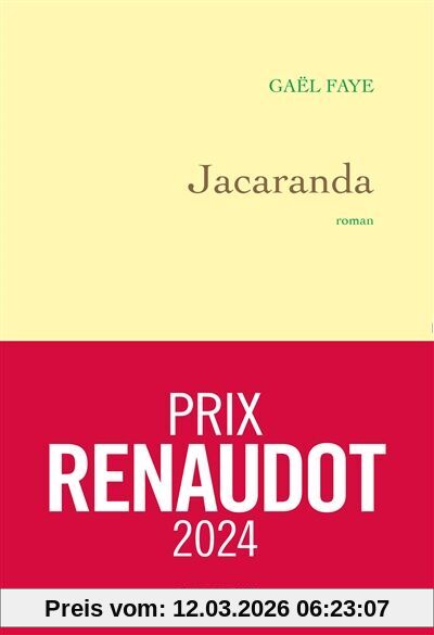 Gaël Faye Jacaranda