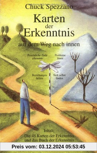 Karten der Erkenntnis auf dem Weg nach innen/Das Buch der Erkenntnis. Mit 48 Karten