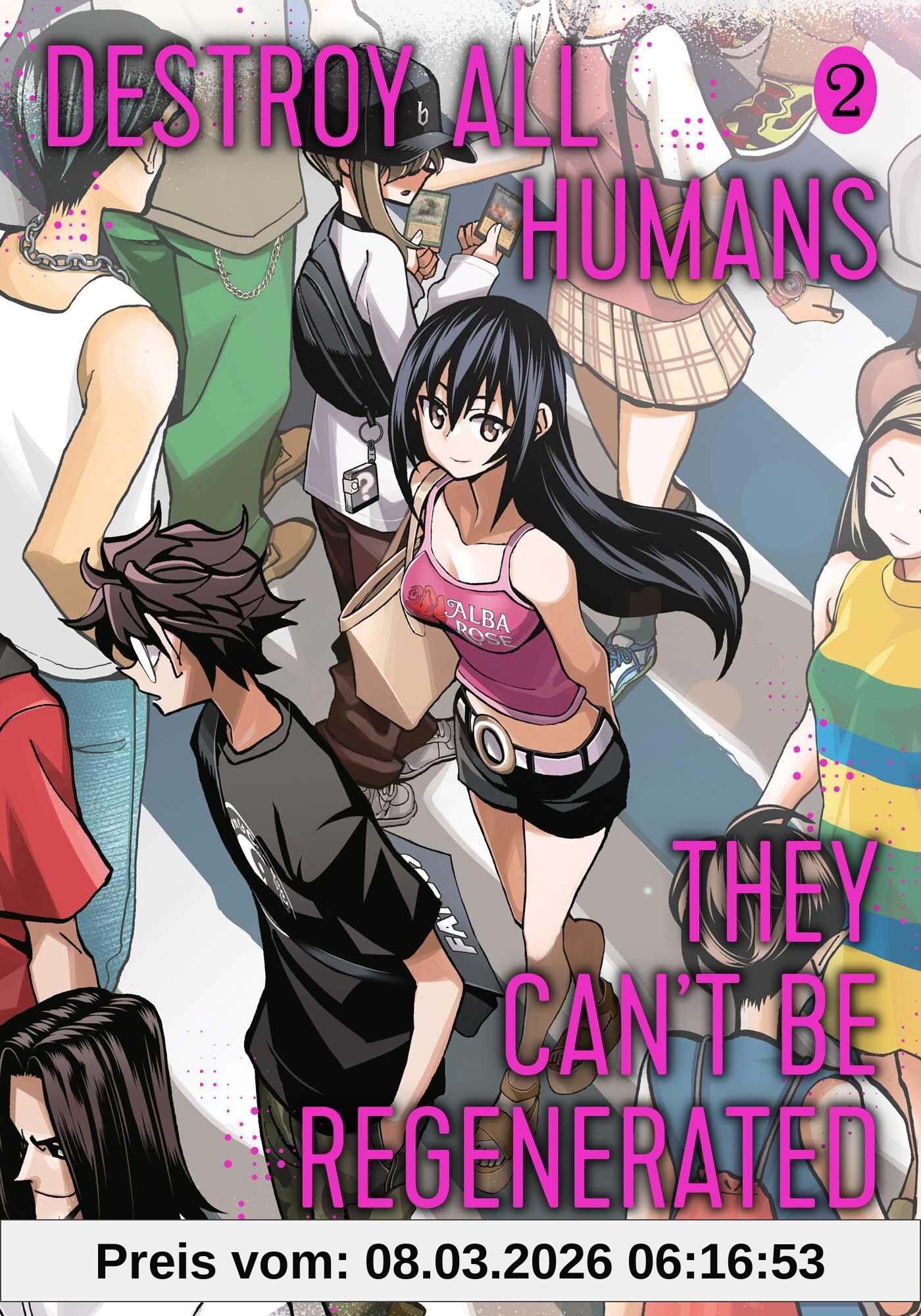 Katsura Ise Destroy All Humans. They Can't Be Regenerated. A Magic, The Gathering Manga, Vol. 2, Limited Edition Magic, The Gathering Card Included In First