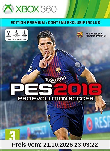 PES 2018 Premium D1 Edition Xbox 360