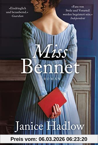 Janice Hadlow Miss Bennet, Roman