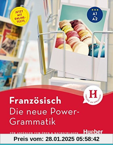 Die neue Power-Grammatik Französisch: Für Anfänger zum Üben & Nachschlagen / Buch mit Onlinetests