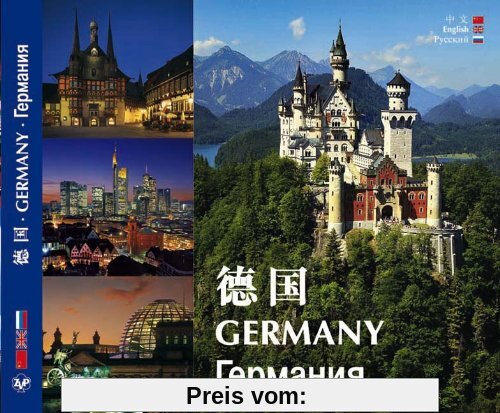 Kultur- und Bilderreise durch Deutschland - A Cultural and Pictorial Tour of Germany - Texte in Chinesisch/Englisch/Russ