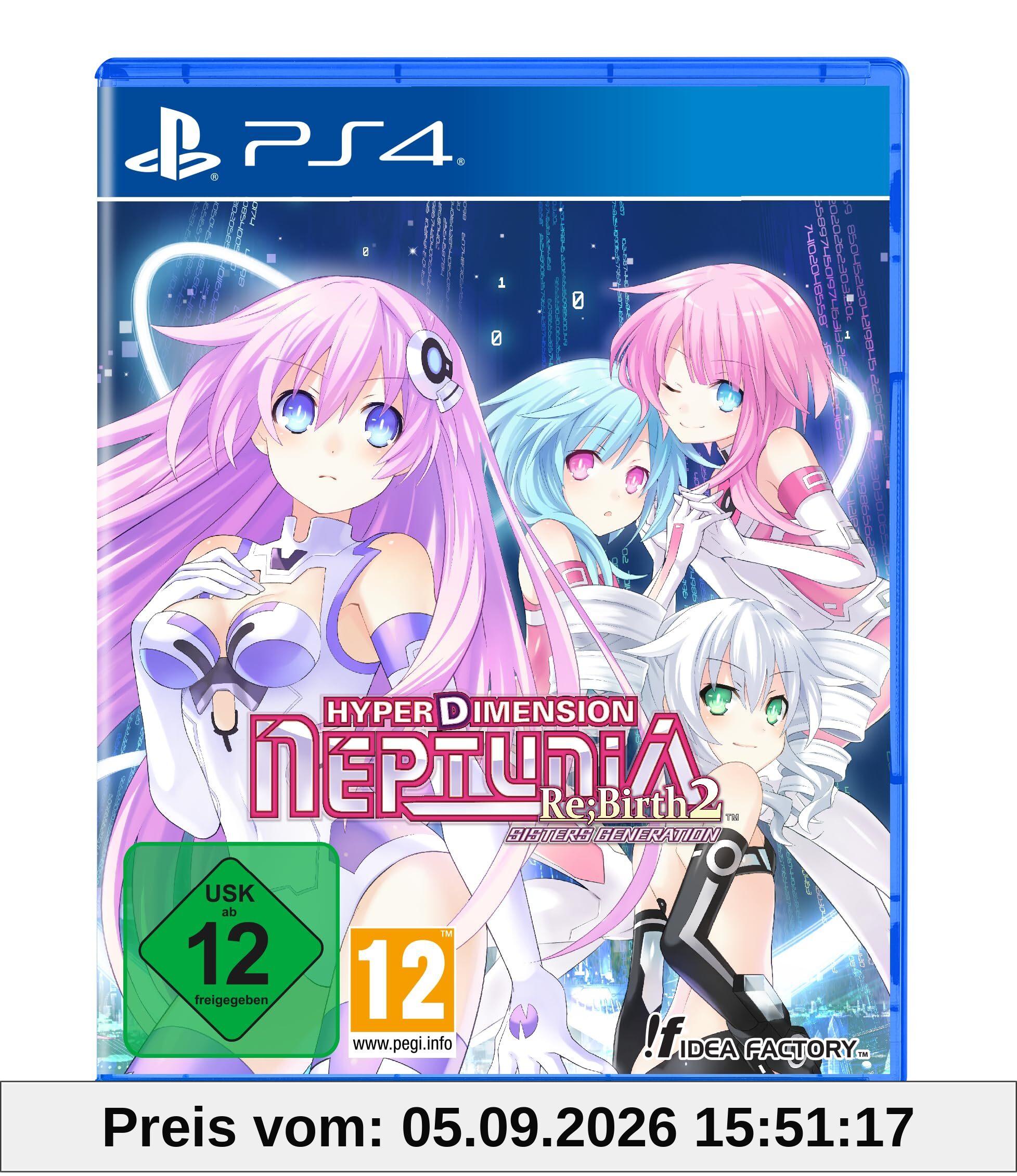 Hyperdimension Neptunia Re;Birth2: Sisters Generation - Standard Edition (PS4)