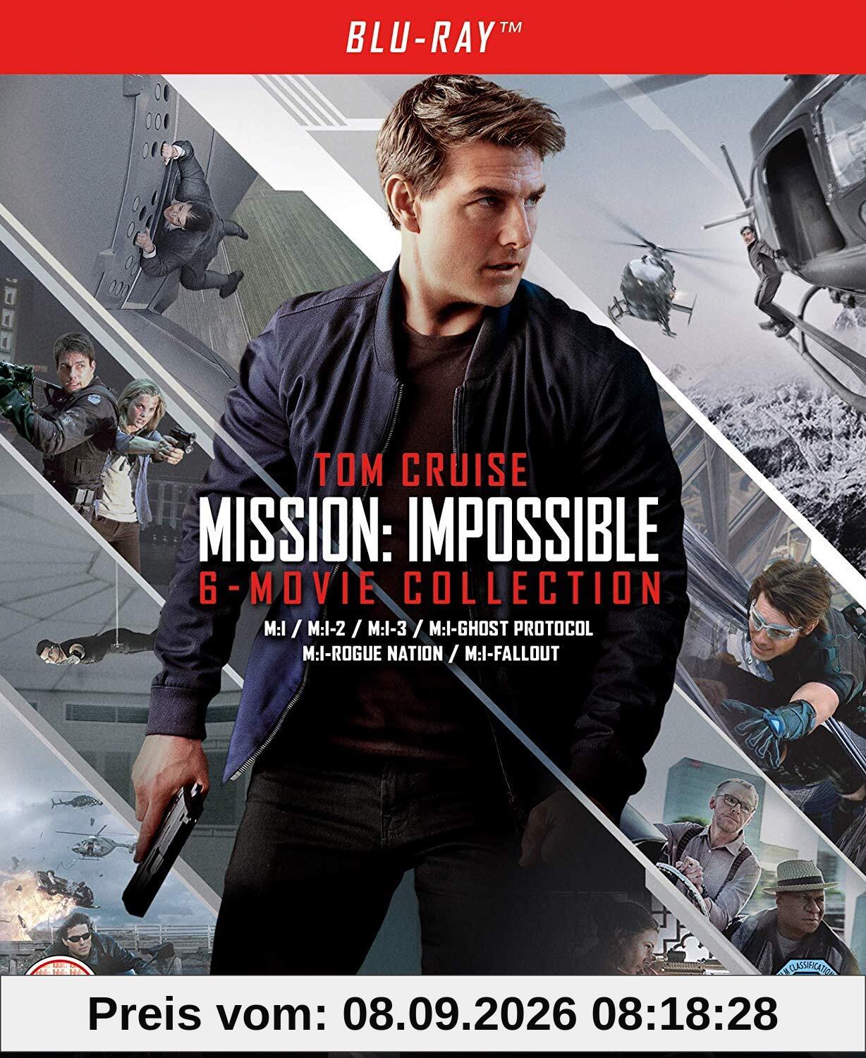 Mission: Impossible - The 6-Movie Collection (Blu-ray + Bonus Disc) [2018] [Region Free]