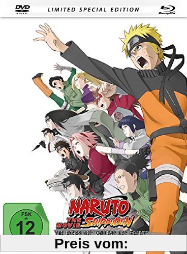 Naruto Shippuden - Die Erben des Willens des Feuers - The Movie 3 Mediabook [DVD + Blu-ray] [Special Edition]