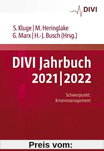 DIVI Jahrbuch 2021/2022: Schwerpunkt „Krisenmanagement“