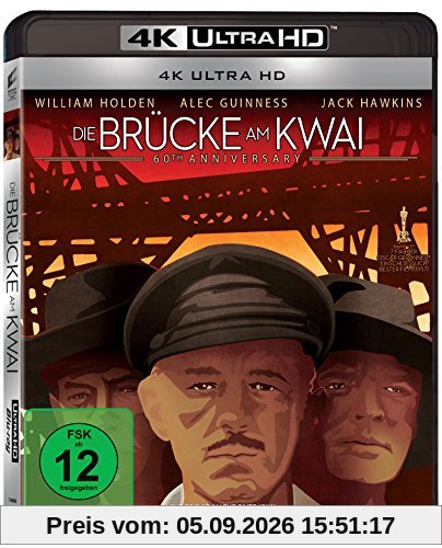 Die Brücke am Kwai (4K Ultra HD) [Blu-ray]