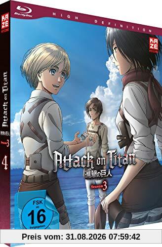 Attack on Titan - Staffel 3 - Vol.4 - [Blu-ray]