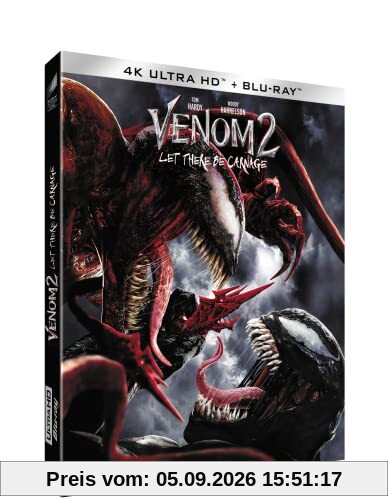 Venom 2 : Let There Be Carnage [4K Ultra HD + Blu-Ray]