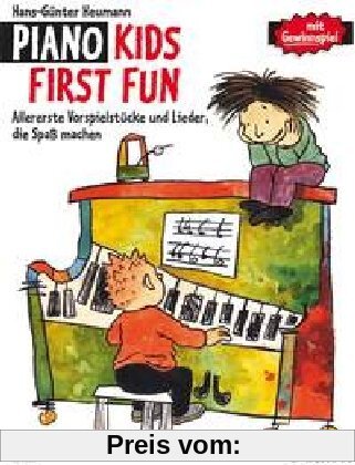 Piano Kids First Fun: Allererste Vorspielstücke und Lieder, die Spaß machen. Klavier.