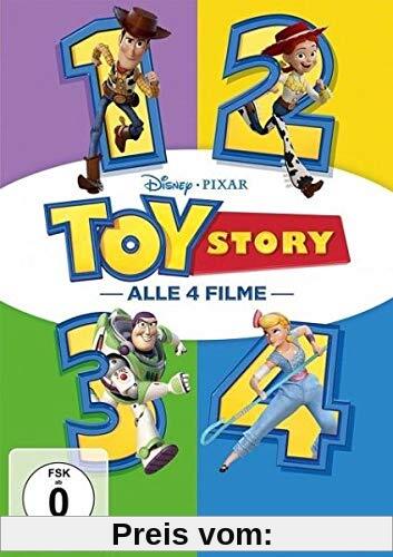 Toy Story 1-4 [4 DVDs]