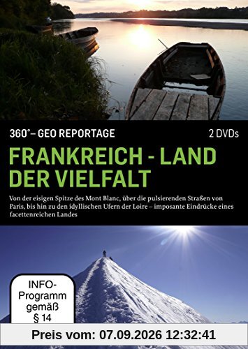 360° - GEO Reportage: Frankreich - Land der Vielfalt [2 DVDs]