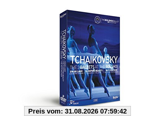 Tschaikowsky: The 3 Ballets at the Bolshoi [3 DVDs]