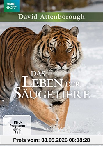 David Attenborough: Das Leben der Säugetiere - Die komplette Serie [4 DVDs]