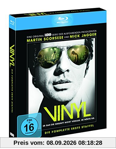 Vinyl - Die komplette 1. Staffel inkl. Bonus Disc und Art Cards (exklusiv bei Amazon.de) [Blu-ray] [Limited Edition]