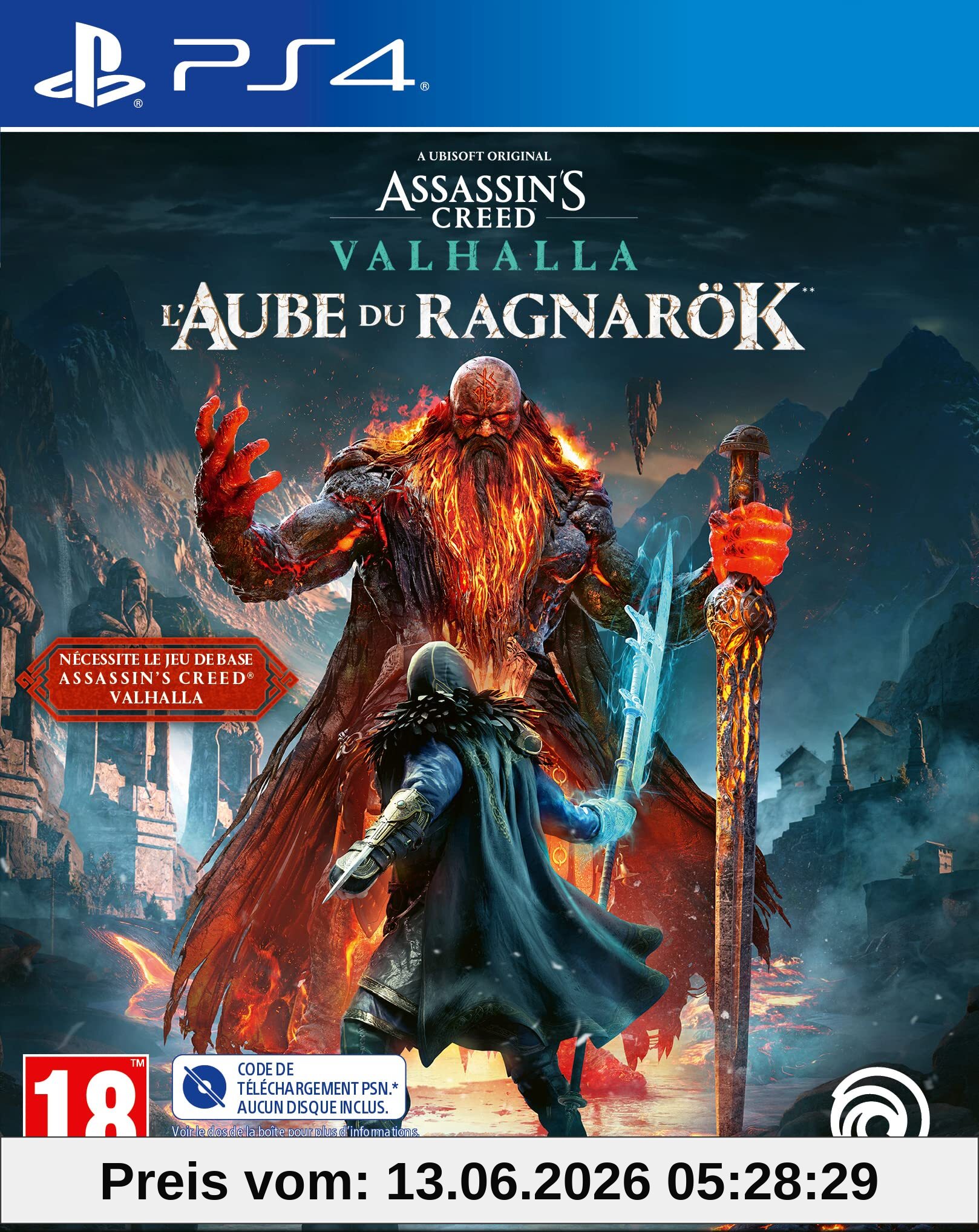 UBI SOFT FRANCE AC Valhalla Ragnarok Cab PS4 VF