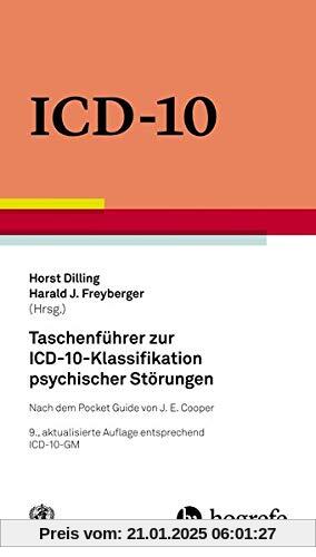 Taschenführer zur ICD–10–Klassifikation psychische: Nach dem Pocket Guide von J. E. Cooper