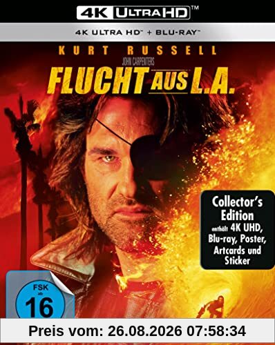 Flucht aus L.A. - Limited Digipak [Blu-ray]