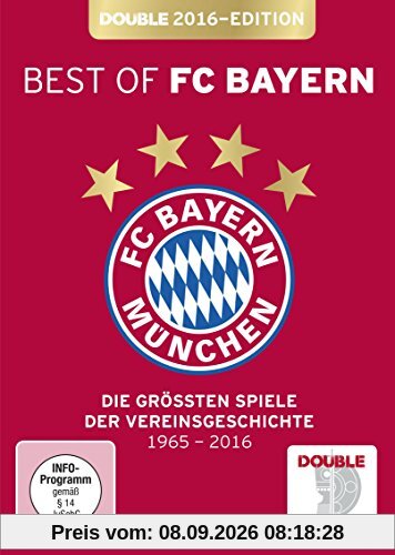 Best of FC Bayern München: Die größten Spiele der Vereinsgeschichte [7 DVDs] Edition Double 2016
