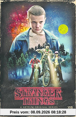 Stranger Things Season 1 4-disc DVD / Blu-Ray Collectors Edition Box Set (Exclusive VHS Box Style Packaging)