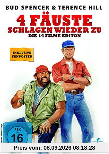 Bud Spencer & Terence Hill - 4 Fäuste schlagen wieder zu! - Die 14 Filme Edition [5 DVDs]