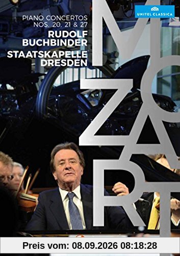 Mozart: Klavierkonzerte 20, 21 & 27 [DVD]