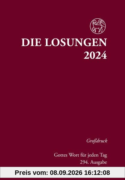 Losungen Deutschland 2024 / Die Losungen 2024: Grossdruck Hardcover